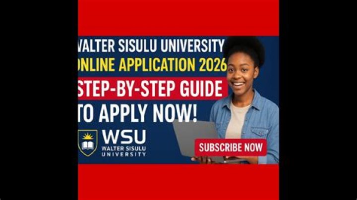 Discover The Gateway To Walter Sisulu University: An Online Application Journey
