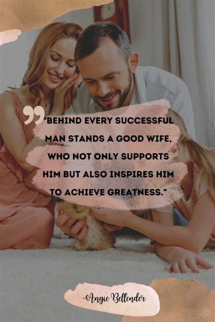 Inside The Role Of His Supportive Wife