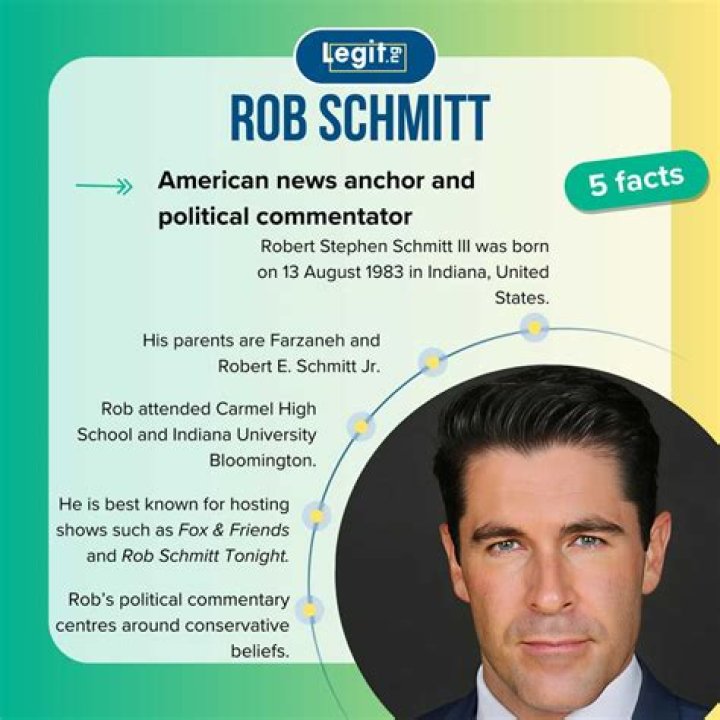 Rob Schmitt's Marital Status And Beyond